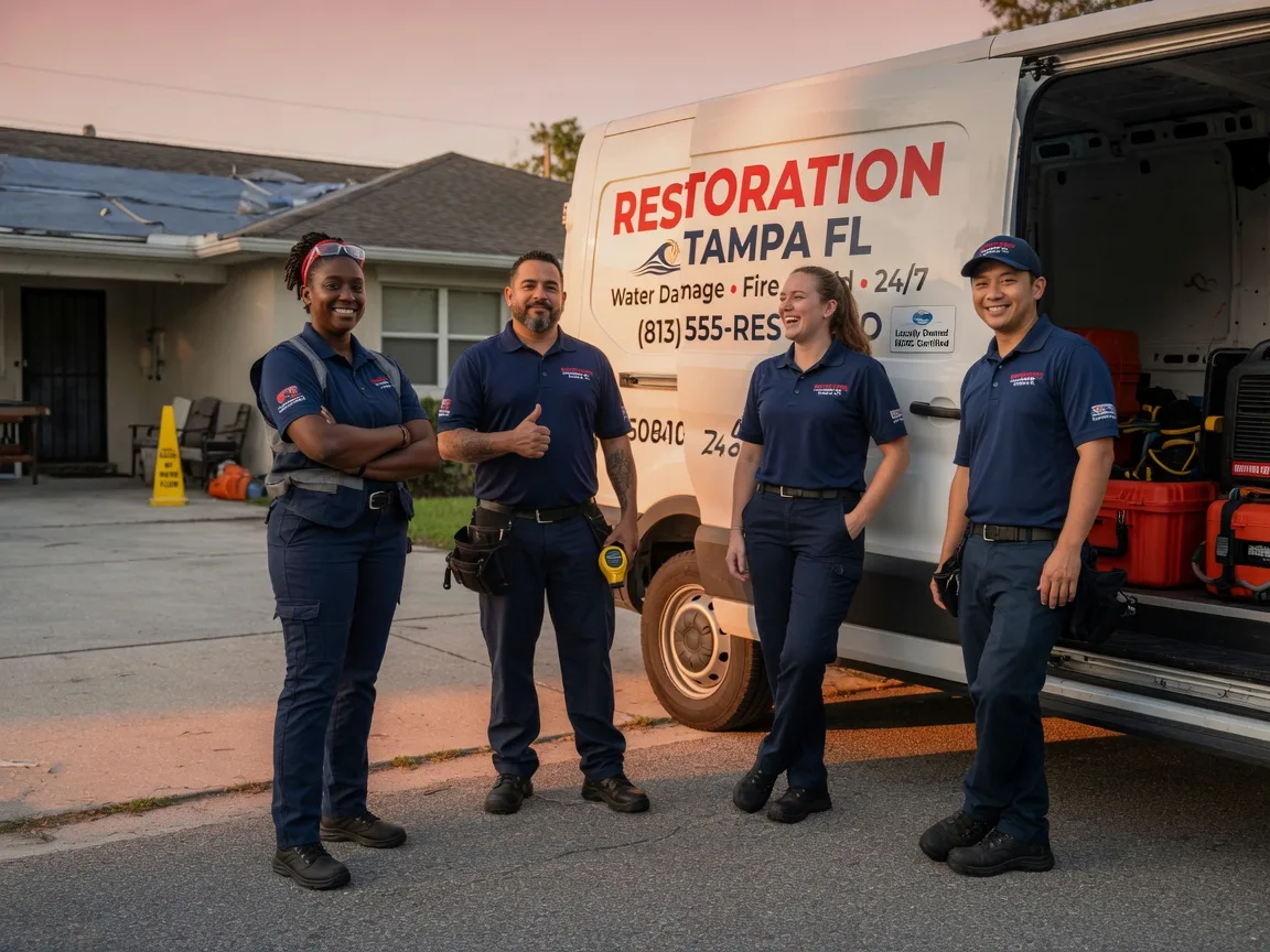 Water Damage Restoration company in Hearne, TX